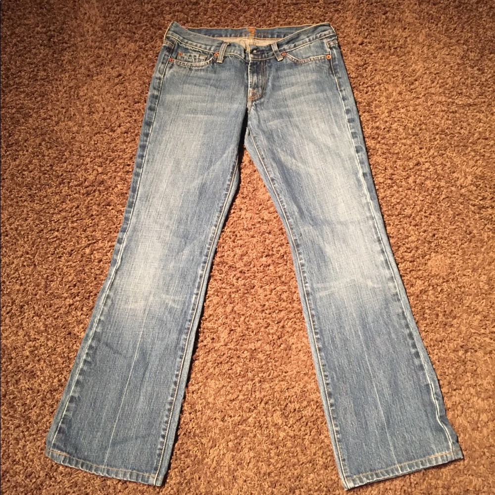 29 x 30” 7 For All Mankind Jeans